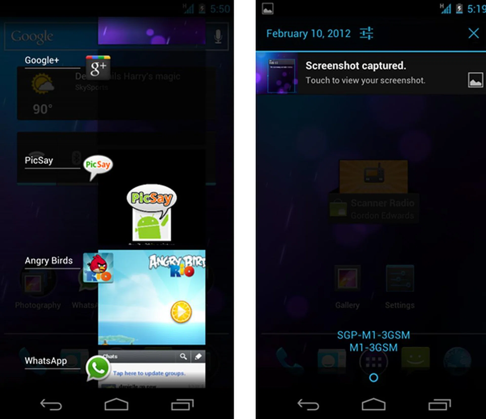 Swipe to kill apps, and a native screenshot feature. Now these are the things we've been waiting for on Android.
