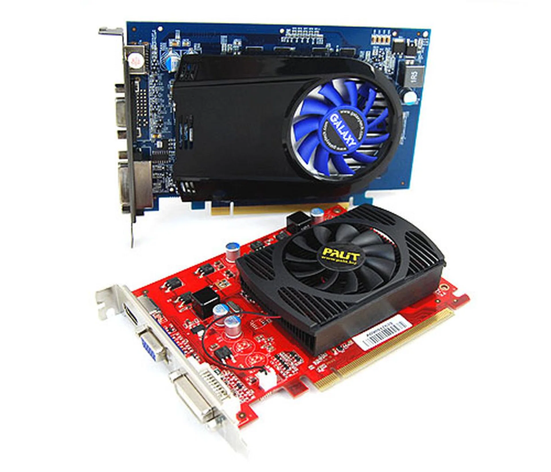These cards might be really low-end, but if you turn the settings down low enough, you'll still be able to squeeze out some decent gaming performance out of them. Nevertheless, we'll pass and opt for the more powerful Radeon HD 4670 and GeForce 9600 GT.