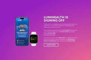 LumiHealth announcing the end of the programme.