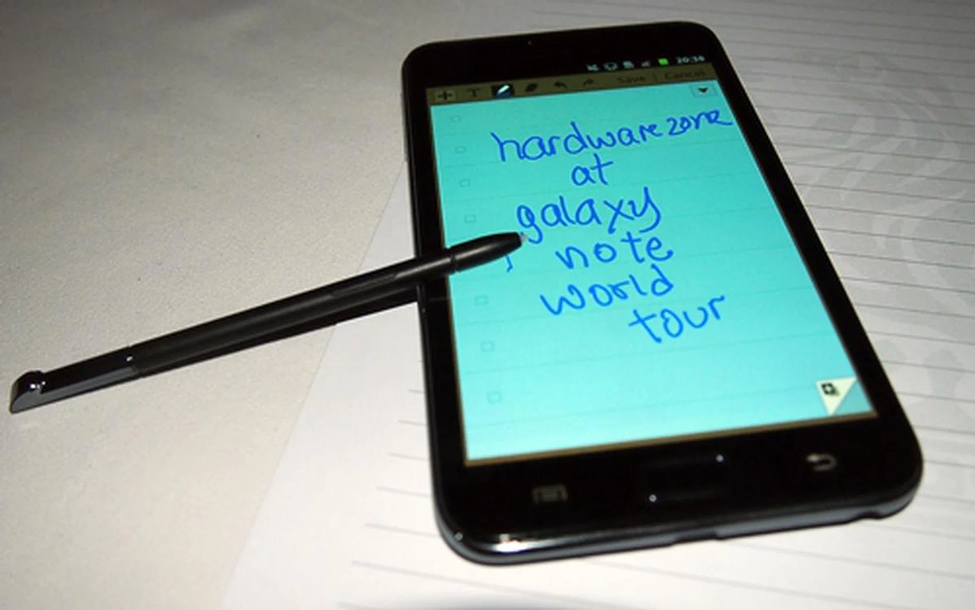We found the S Pen to be extremely handy in jotting down quick notes, sketching and drawing.
