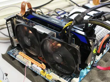 We've downclocked our MSI and Gigabyte custom models to reference specs to give you a baseline indication of how the GTX 660 Ti will perform in 2-way SLI configuration. 