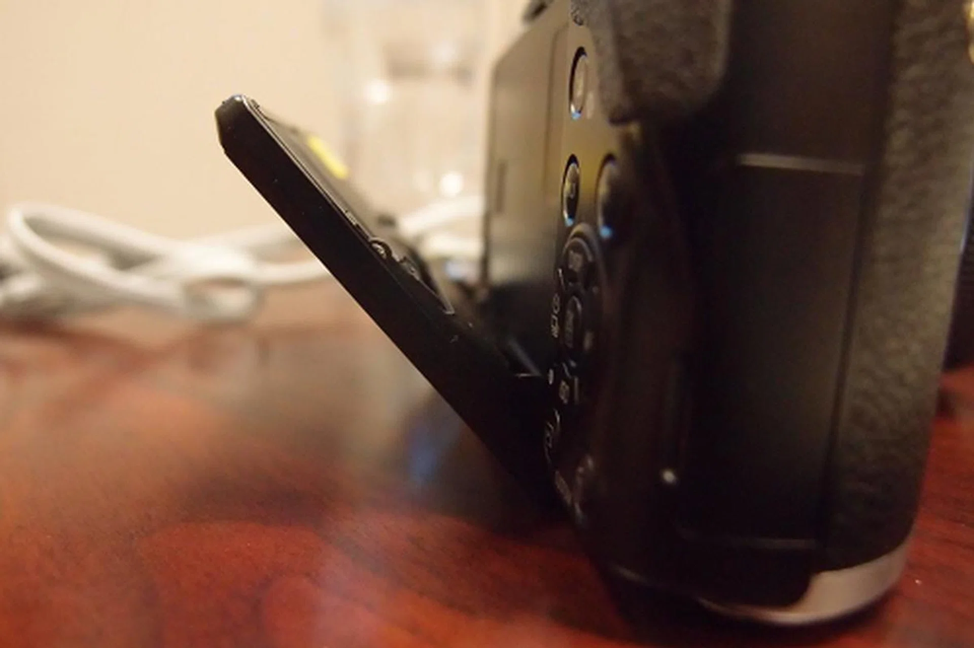 ... as well as sideways at 45 degrees.