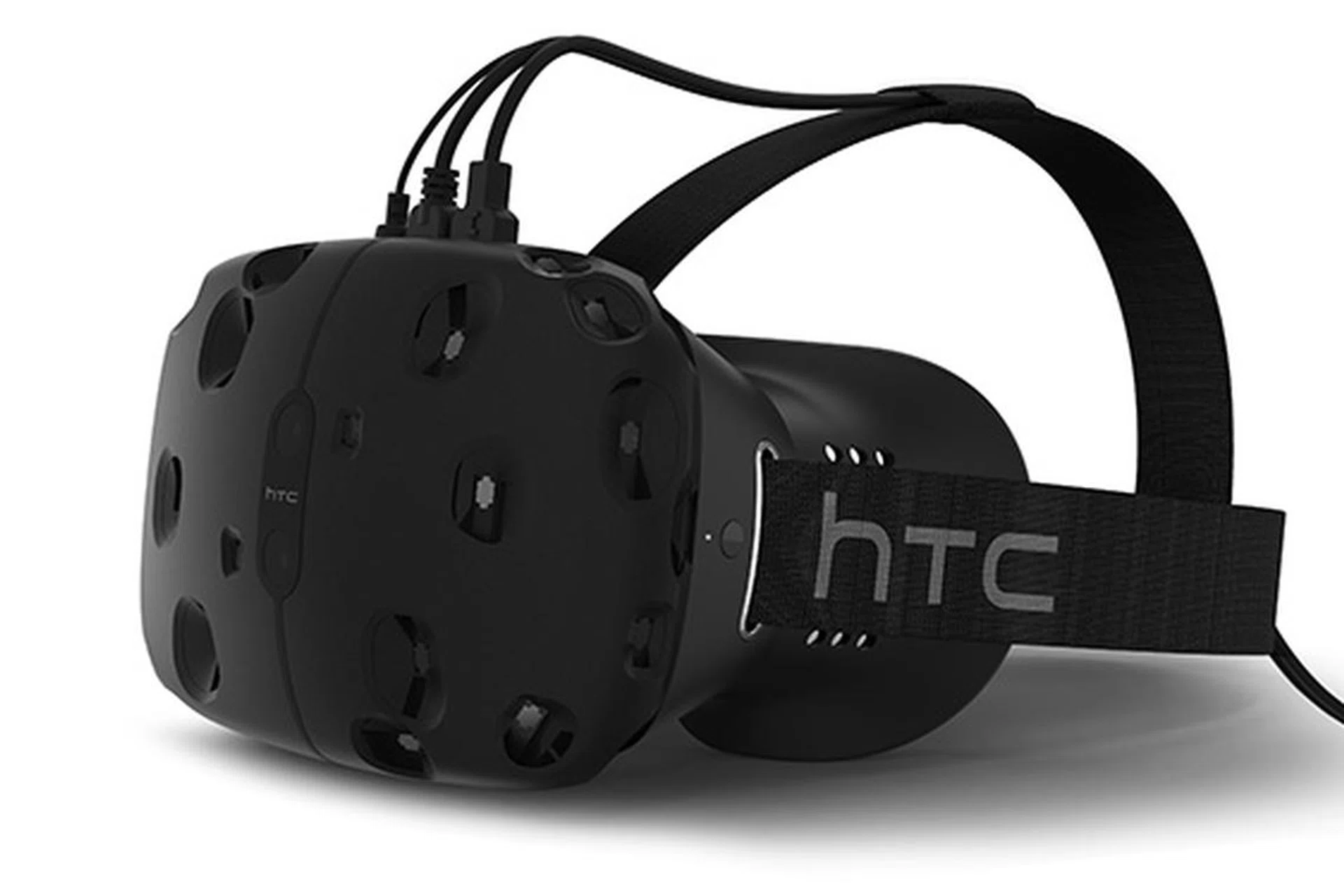 The new HTC Vive VR headset.