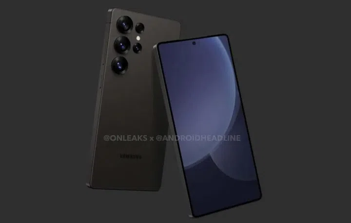 The new renders may not be the final design of the Samsung Galaxy S25 Ultra. (Photo: (Photo: @OnLeaks x @AndroidHeadline)