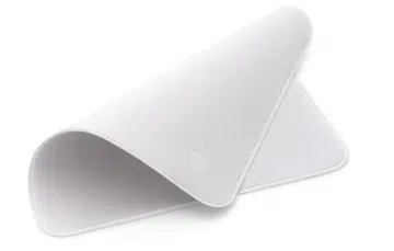 The Apple polishing cloth. <br>Image source: Apple