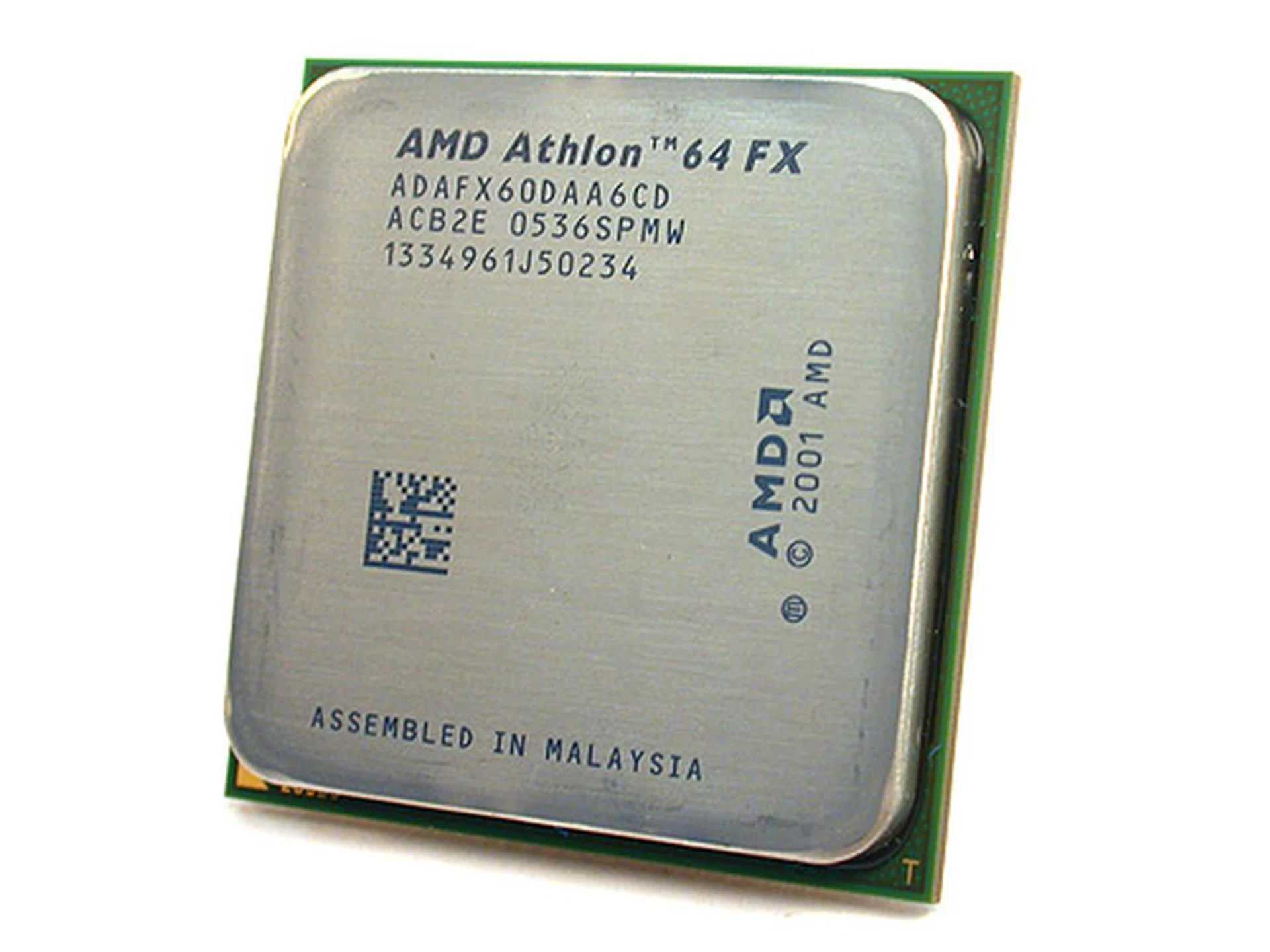 The new Athlon 64 FX-60 processor.