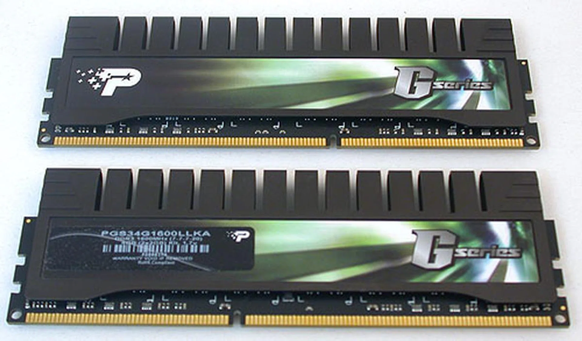 Patriot claims that its Gamer series of memory modules are designed for the AMD platform. The heat spreaders certainly look the part. 
