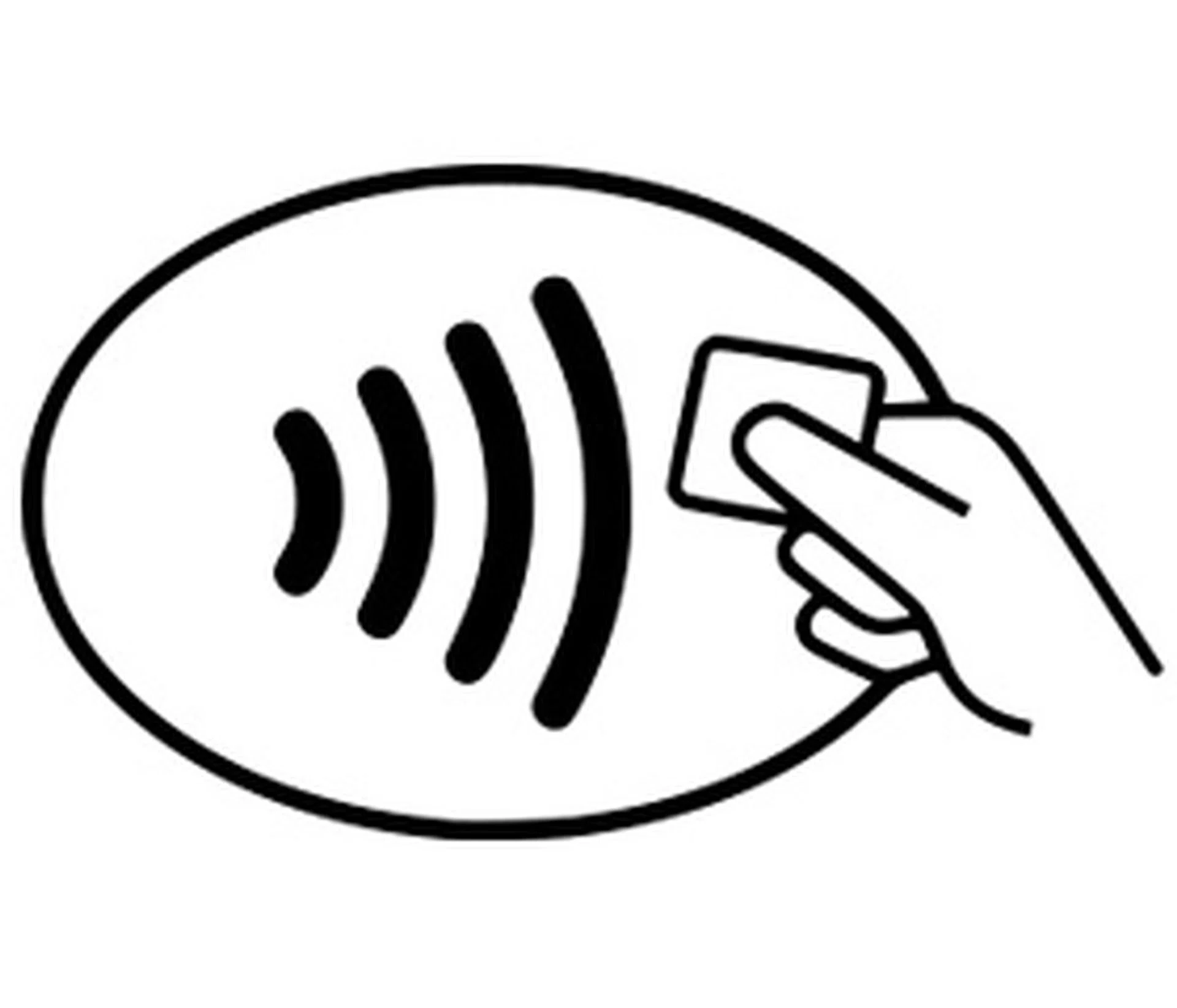 If you see this logo on a contactless payment terminal, you should be able to use Android, Apple and Samsung Pay on it.