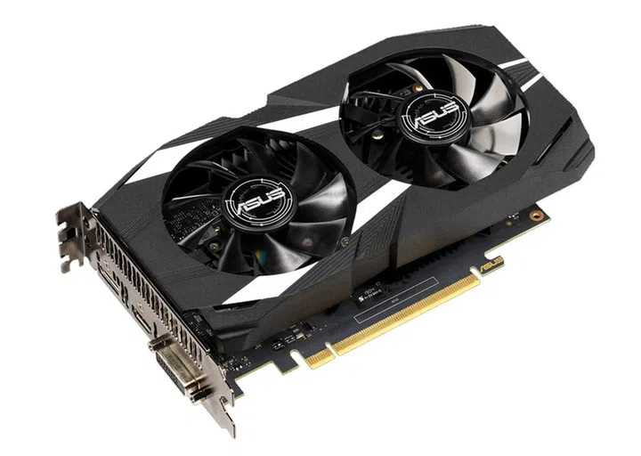ASUS Dual GeForce GTX 1650 OC Edition 4GB GDDR5 (Image source: ASUS) 
