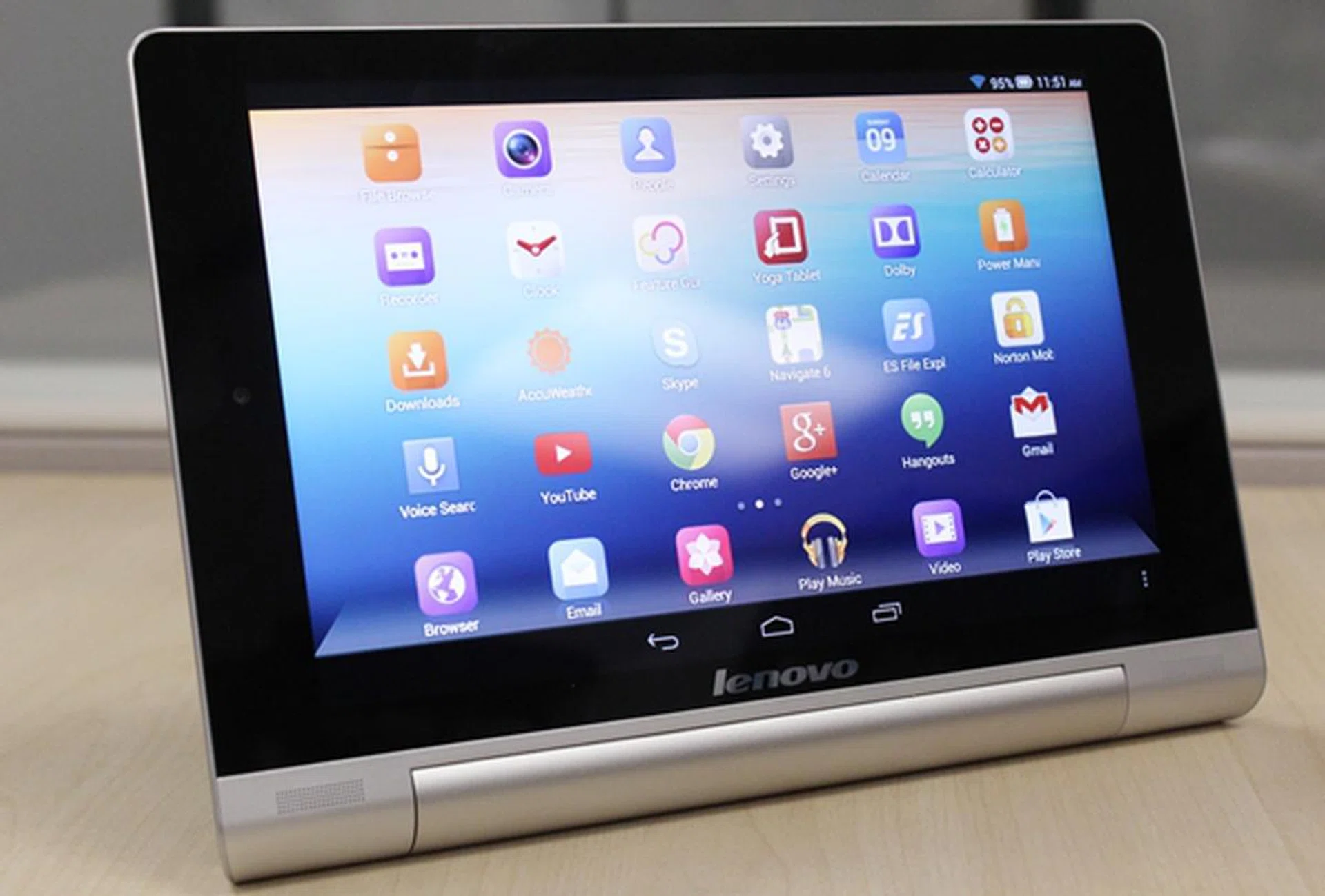 Lenovo wants you to use its tablet in three different modes with its flexible hinge design.