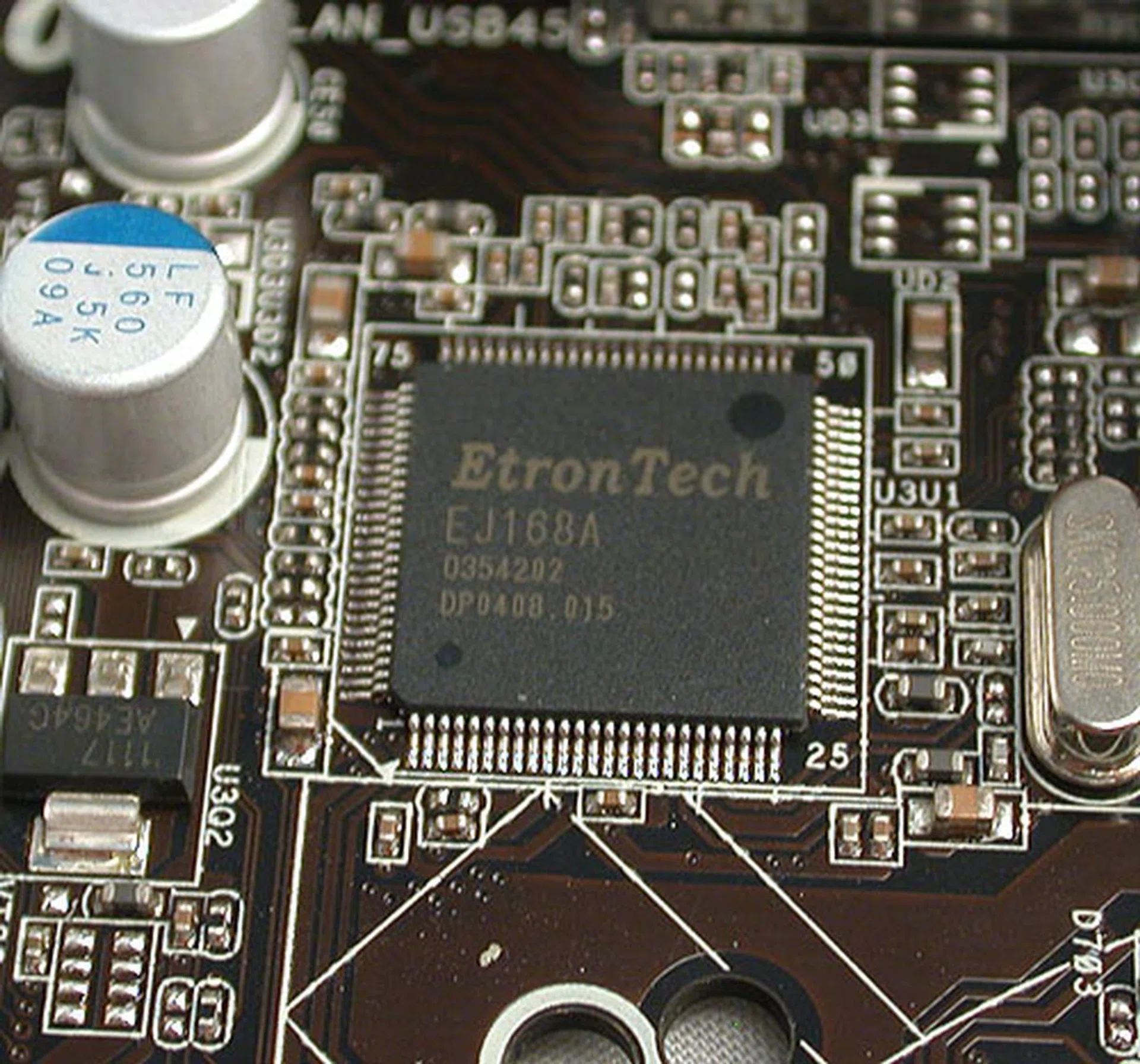 EtronTech's USB 3.0 controller is the preferred choice for ASRock. 
