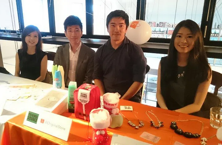 Last but not least, we were given snapshot of some of the prominent local sellers who've got a storefront on Shopee. Left to right: Belinda from Imperial Studio, Randy from SD Perfume, Andy from Original Store and Hazel from White Fiction. Do check them out!