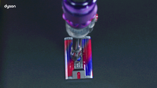 It spins and spins. (Image source: Dyson)