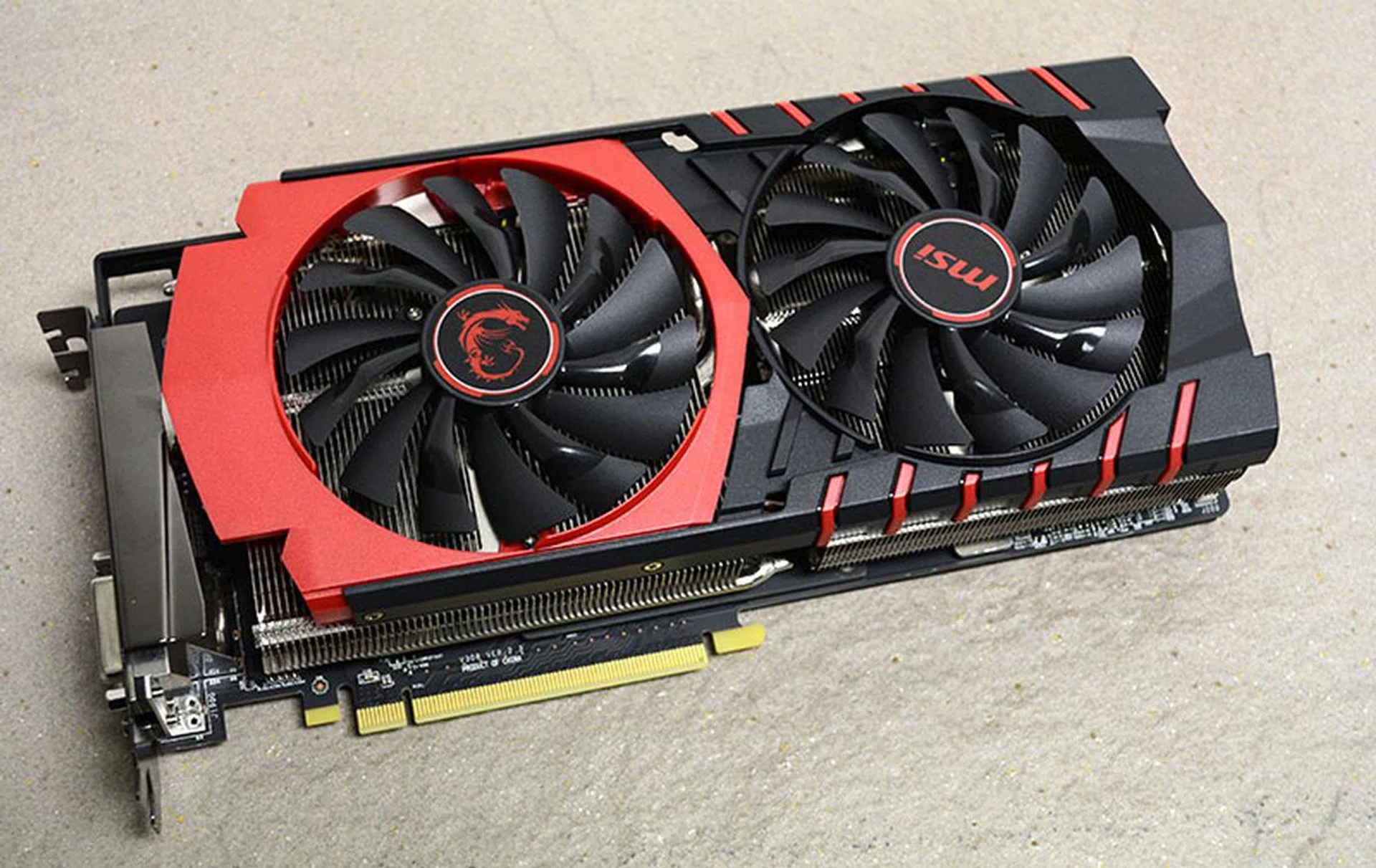 The dual Torx fans can operate independently of one another.