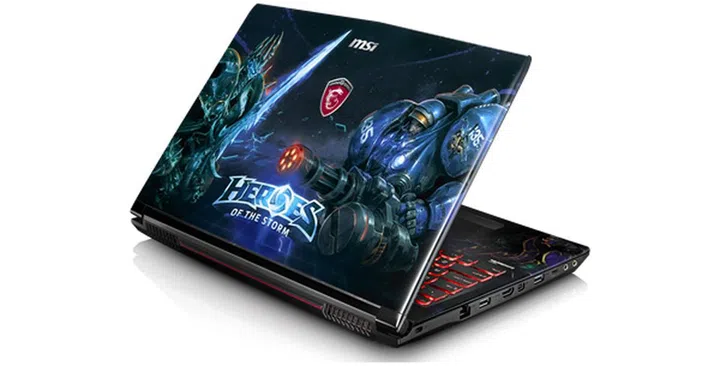 MSI GE62 Heroes of the Storm edition. (Image Source: MSI)