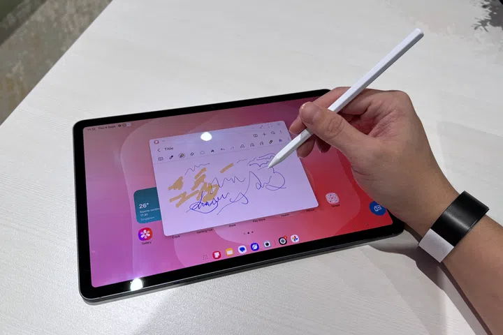Galaxy Tab S11 with an S Pen.