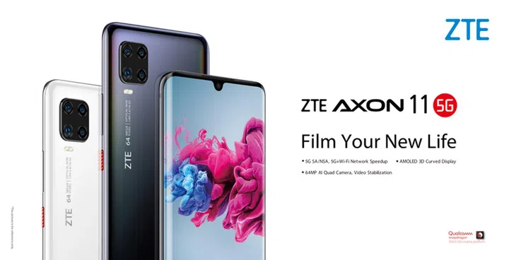ZTE Axon 11 5G. Source: ZTE Facebook page.