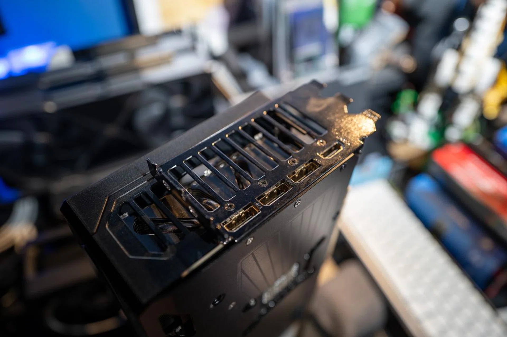Gigabyte missed an opportunity to add another HDMI out here, in my opinion. (Image: HWZ)