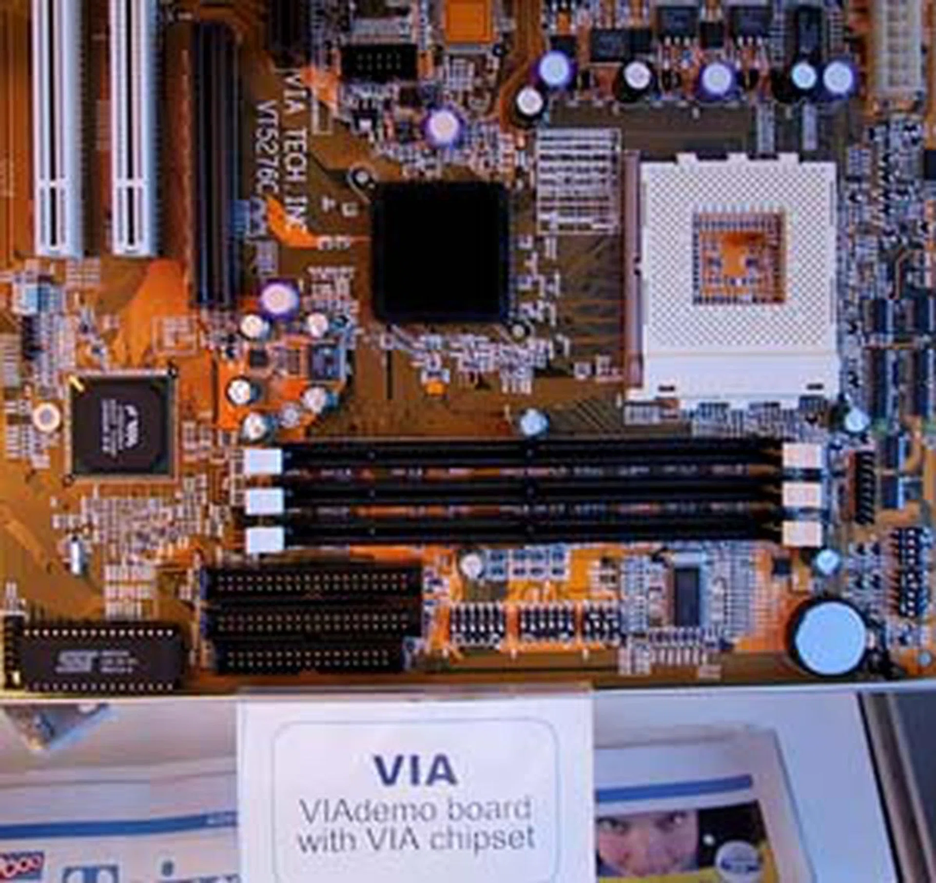 VIA's demo board for the AMD Socket-A CPUs