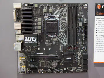 The new C236M Workstation 10G is a micro-ATX form factor motherboard that comes integrated with a 10Gbps network controller.