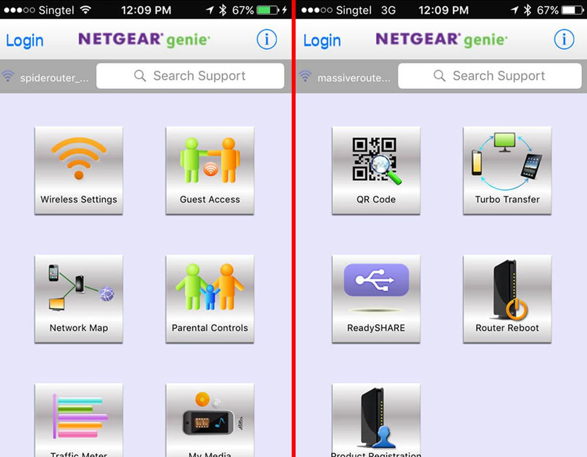 The Netgear Genie app has been updated to be more user-friendly to use.