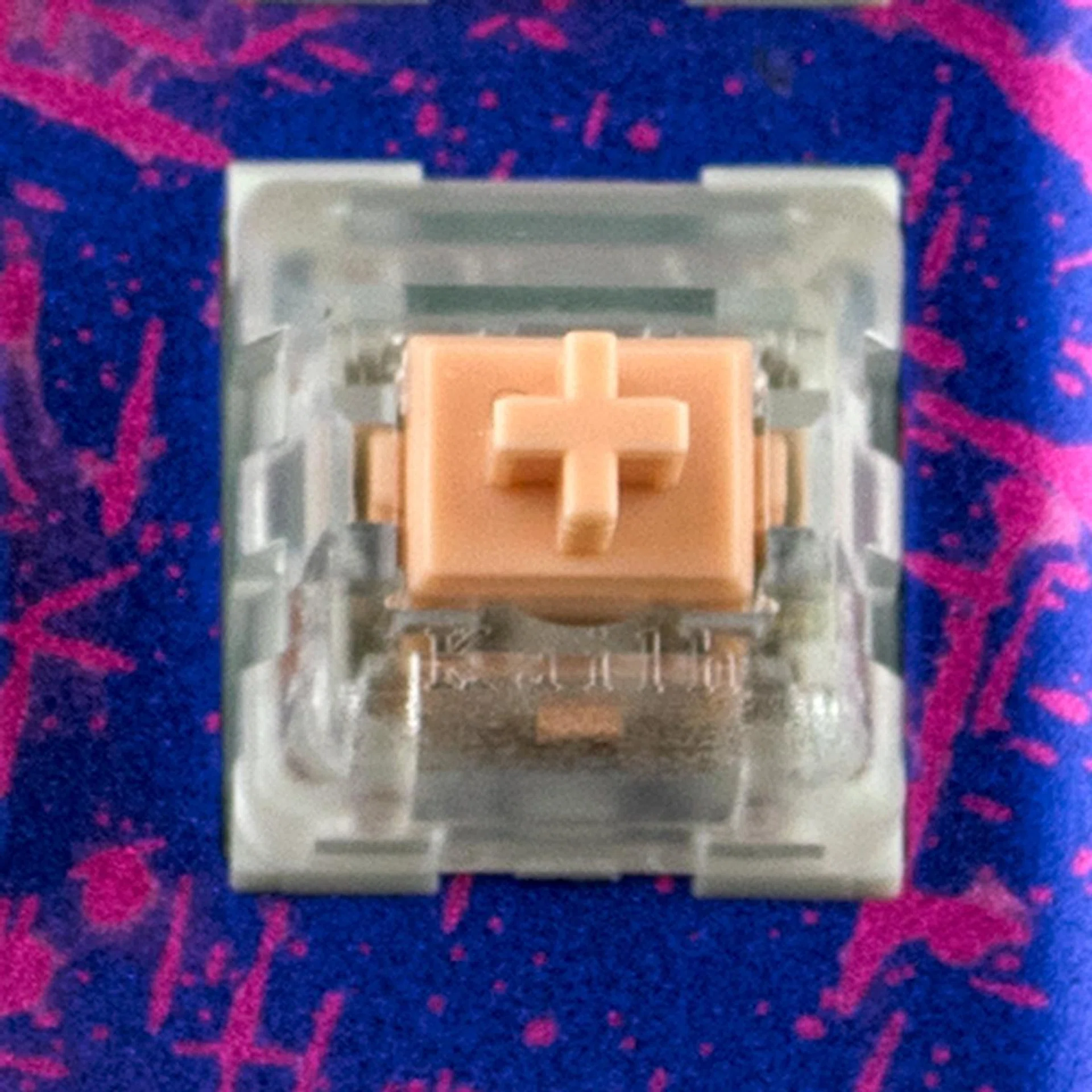 Halo True switches were designed to keep you from bottoming out while typing.