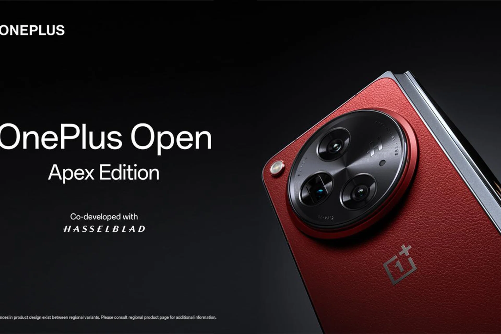 OnePlus Open Apex Edition. Image: OnePlus.