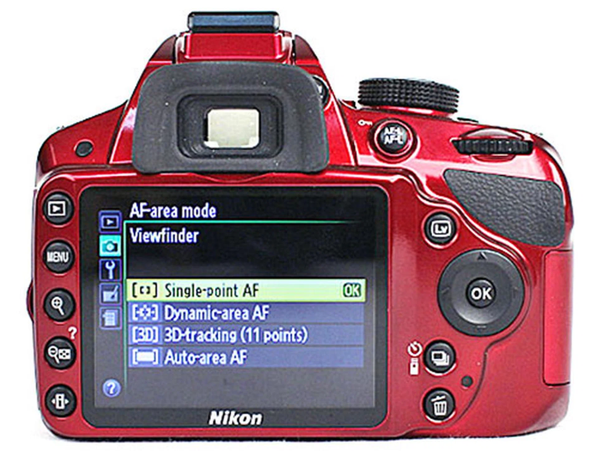 If you're familiar with DSLR cameras, you will find it a slight hassle to change AF area modes, as you need to access an additional sub-menu. Of course you'll have to consider the purpose of this camera which was catered for ease of usage. As such, toying with AF area mode settings isn't the most vital of functions for most entry-level users.