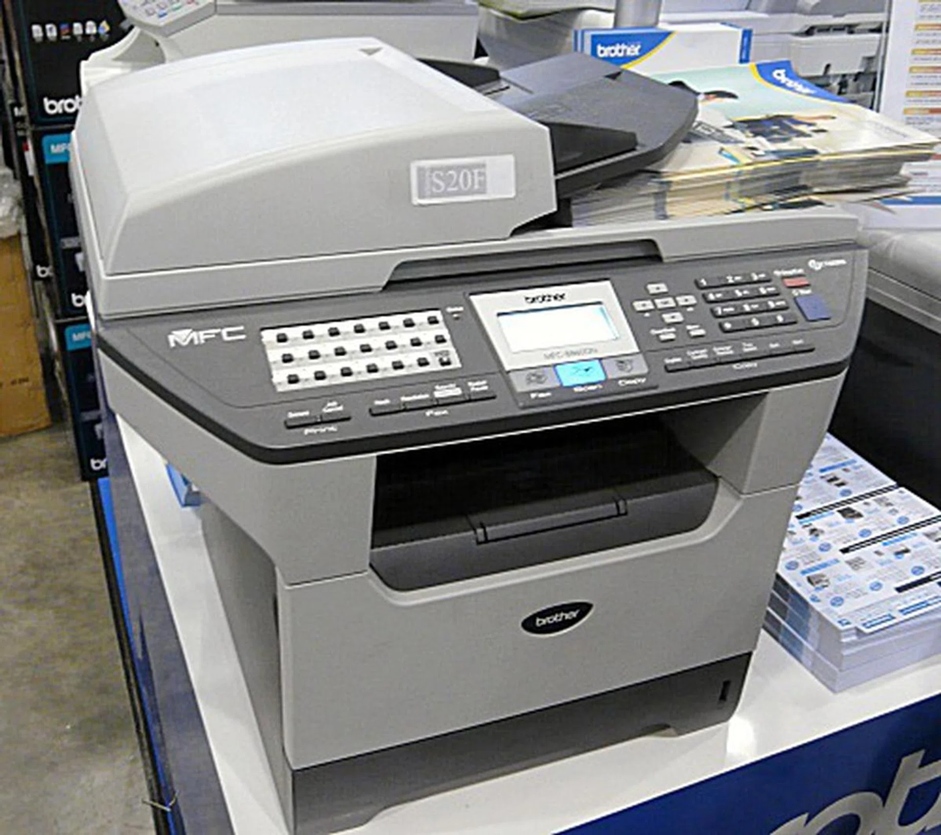  If you're sharing printers in the office, then consider getting the MFC-8860DN Mono Multi-function laser printer. Designed for the workgroup environment, the MFC-8860DN is network ready and has three years on-site warranty, all for a cool $988.  