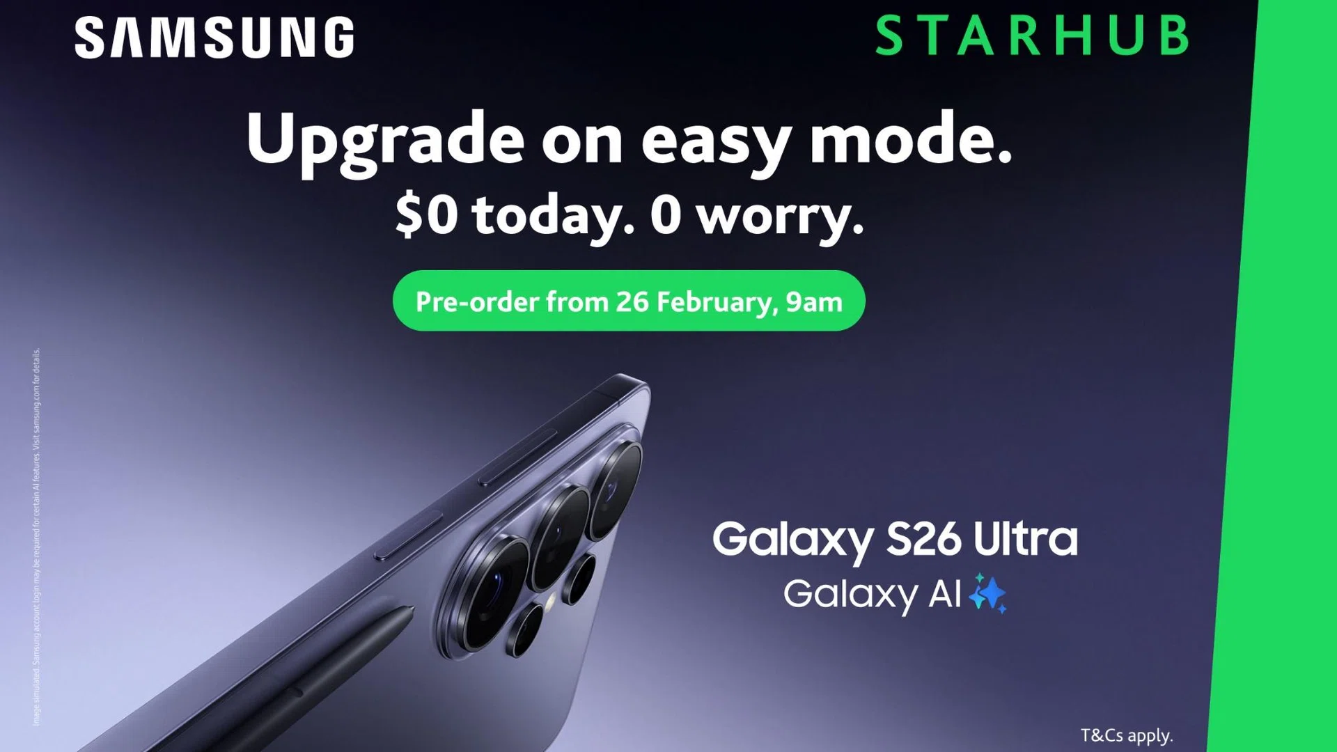 StarHub x S26 offers 