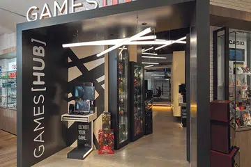 Players waiting for the games to start!