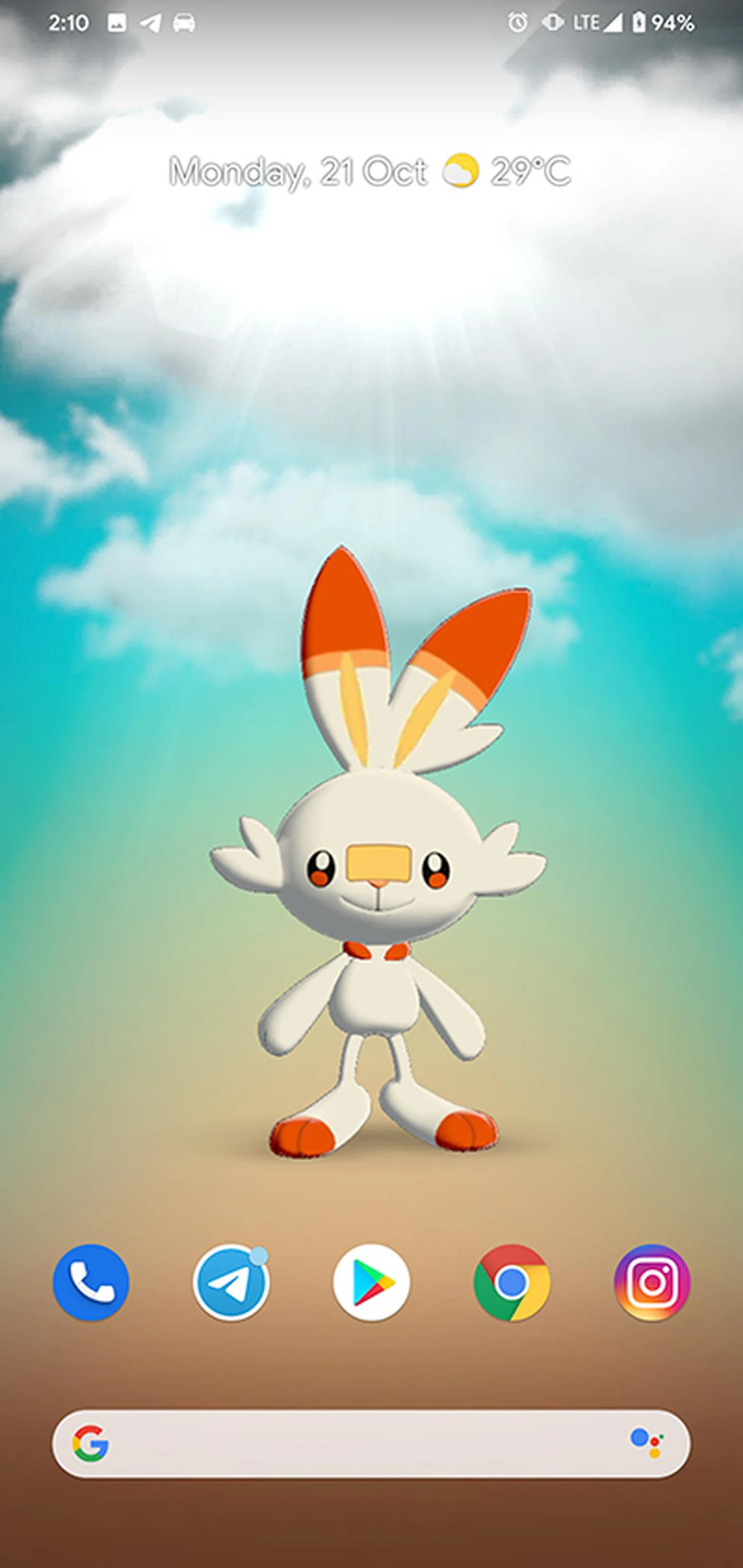 Scorbunny.