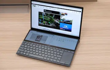 The ASUS ZenBook Duo is an interesting proposition — dual displays in a fairly portable 14-inch form factor.