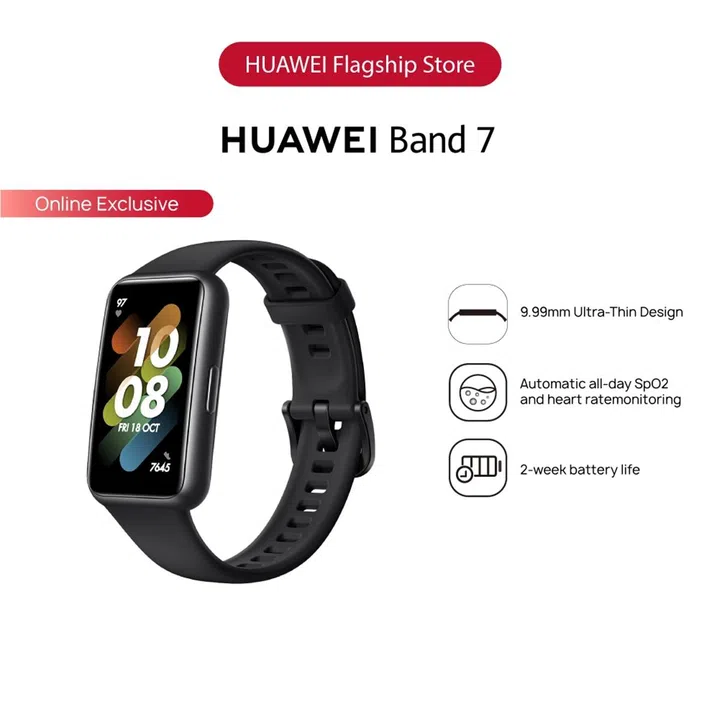 HUAWEI Band 7 Smartwatch - S$61 (U.P. S$88)
