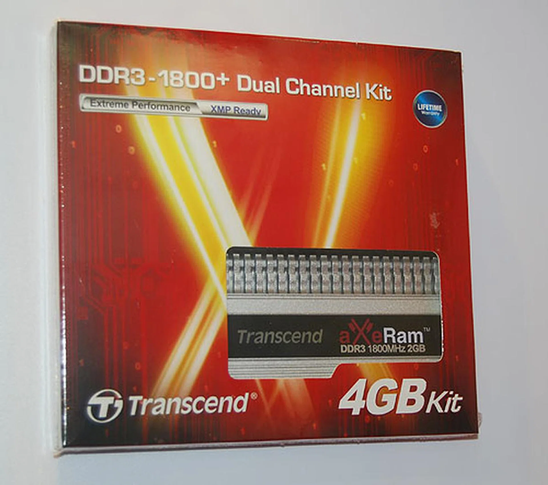  A dual-channel DDR3-1800 kit from the company that is XMP ready.  