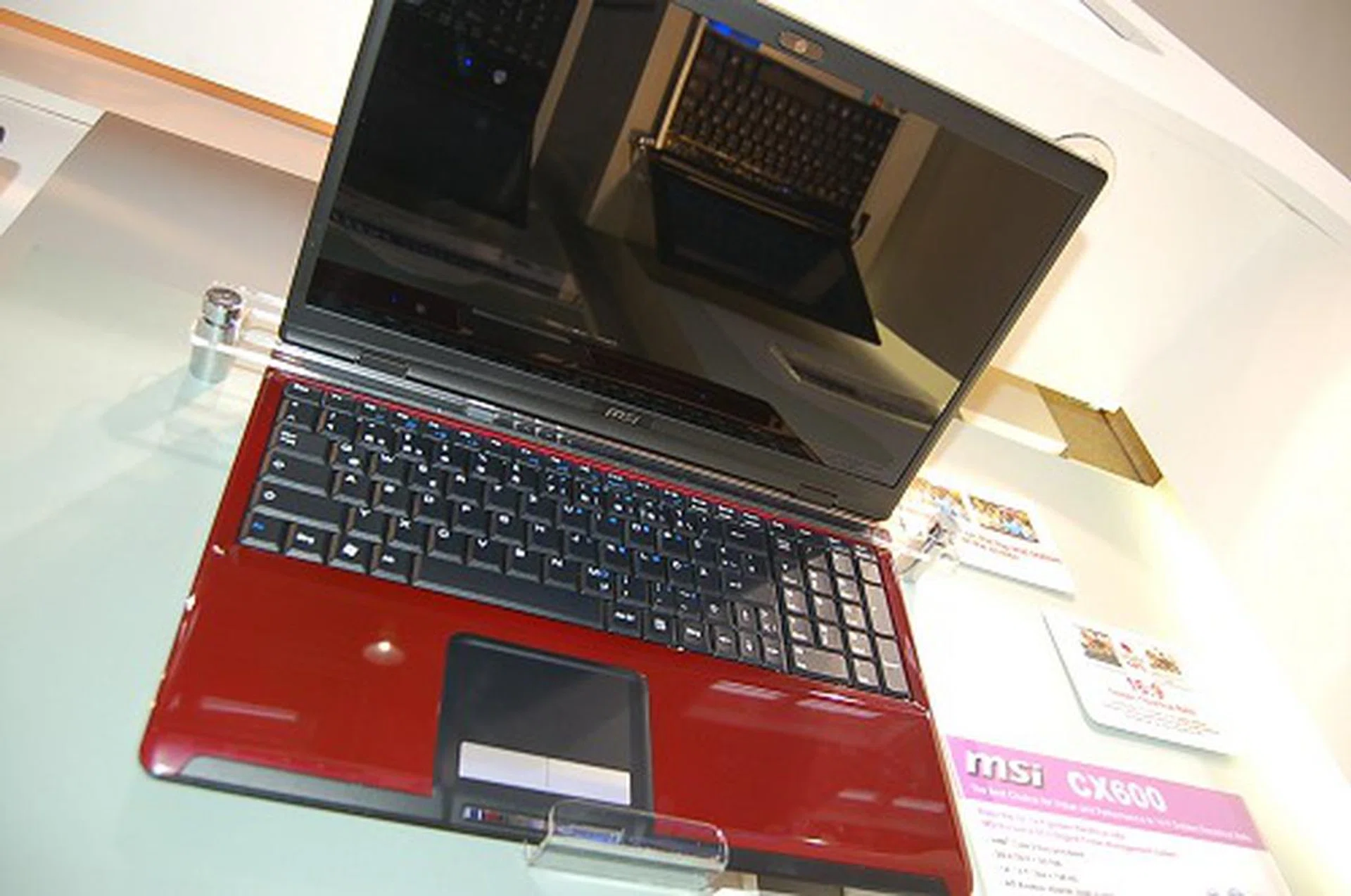  Interestingly, that can be found on this new entertainment notebook, the CX600. Specs include a 16-inch 16:9 aspect ratio screen with a 1366x768 resolution support, ATI Radeon HD 4330 graphics engine and a Core 2 Duo processor running on a SiS 672DX platform. Yes we know, the combination of components and providers look really weird, but who knows, it might find its niche.  