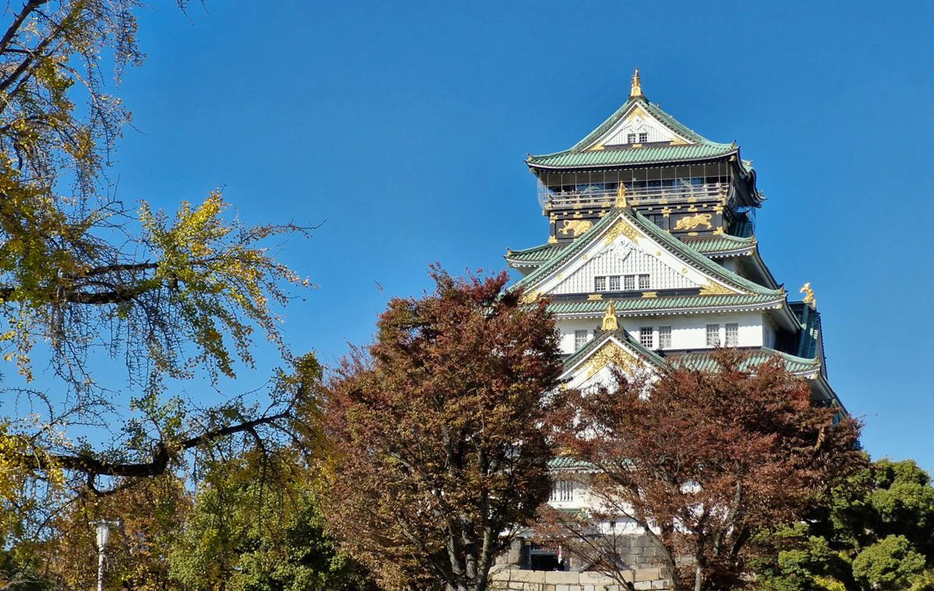 Osaka Castle, Japan.