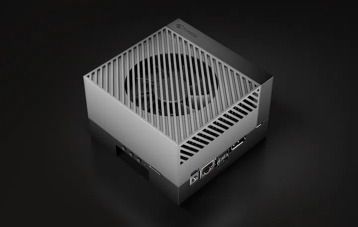 The Jetson AGX Orin. Image source: NVIDIA.

