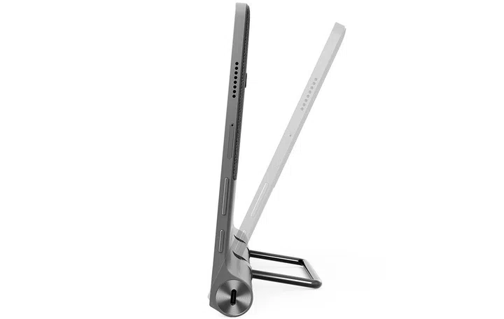 An example of the Yoga Tab 11's tilting angles. (Image source: Lenovo)