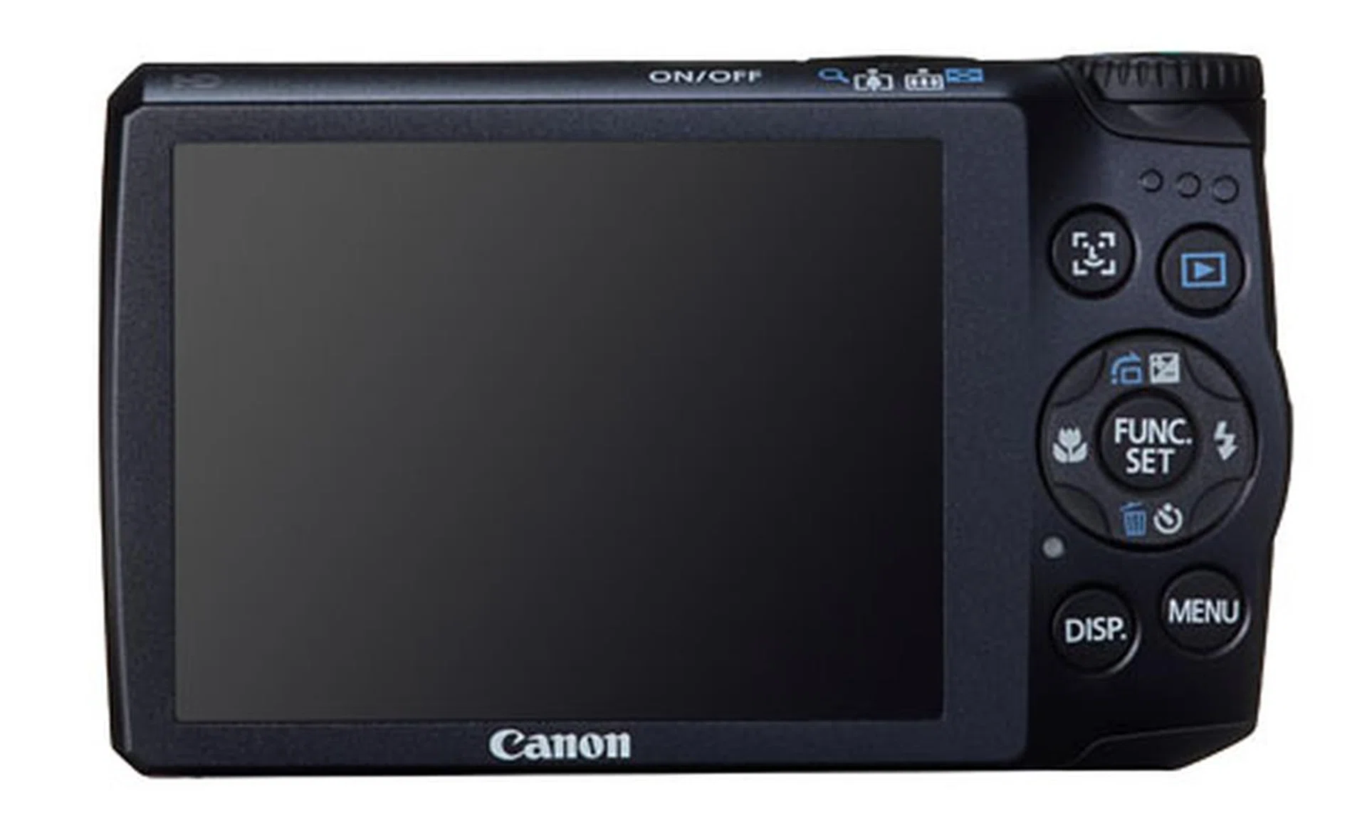 The LCD dominates the back of the camera.