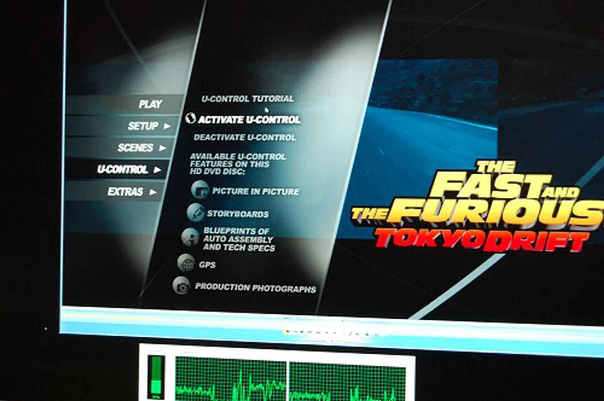 Processing the interactive overlays on top of the video stream is computationally intensive, thus the higher CPU utilization noted in this photo shot.