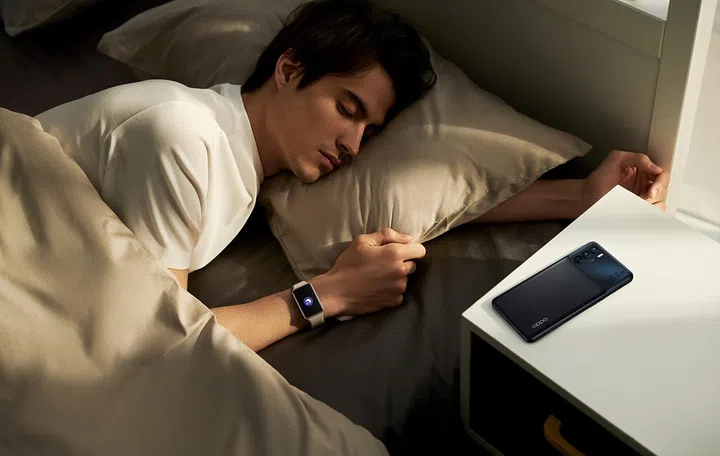 "I am very good in bed." - Oppo Watch Free.