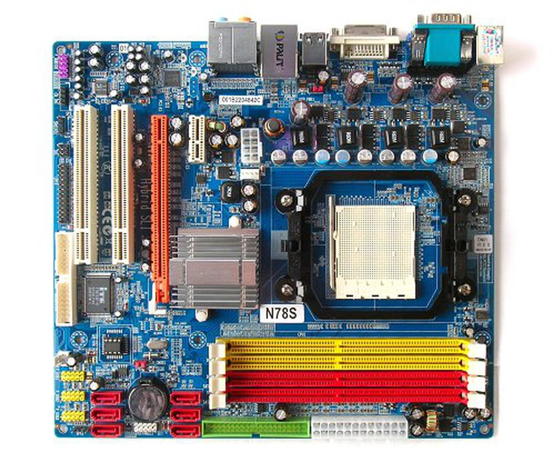 Palit N78S, one of the first few GeForce 8200 boards available.