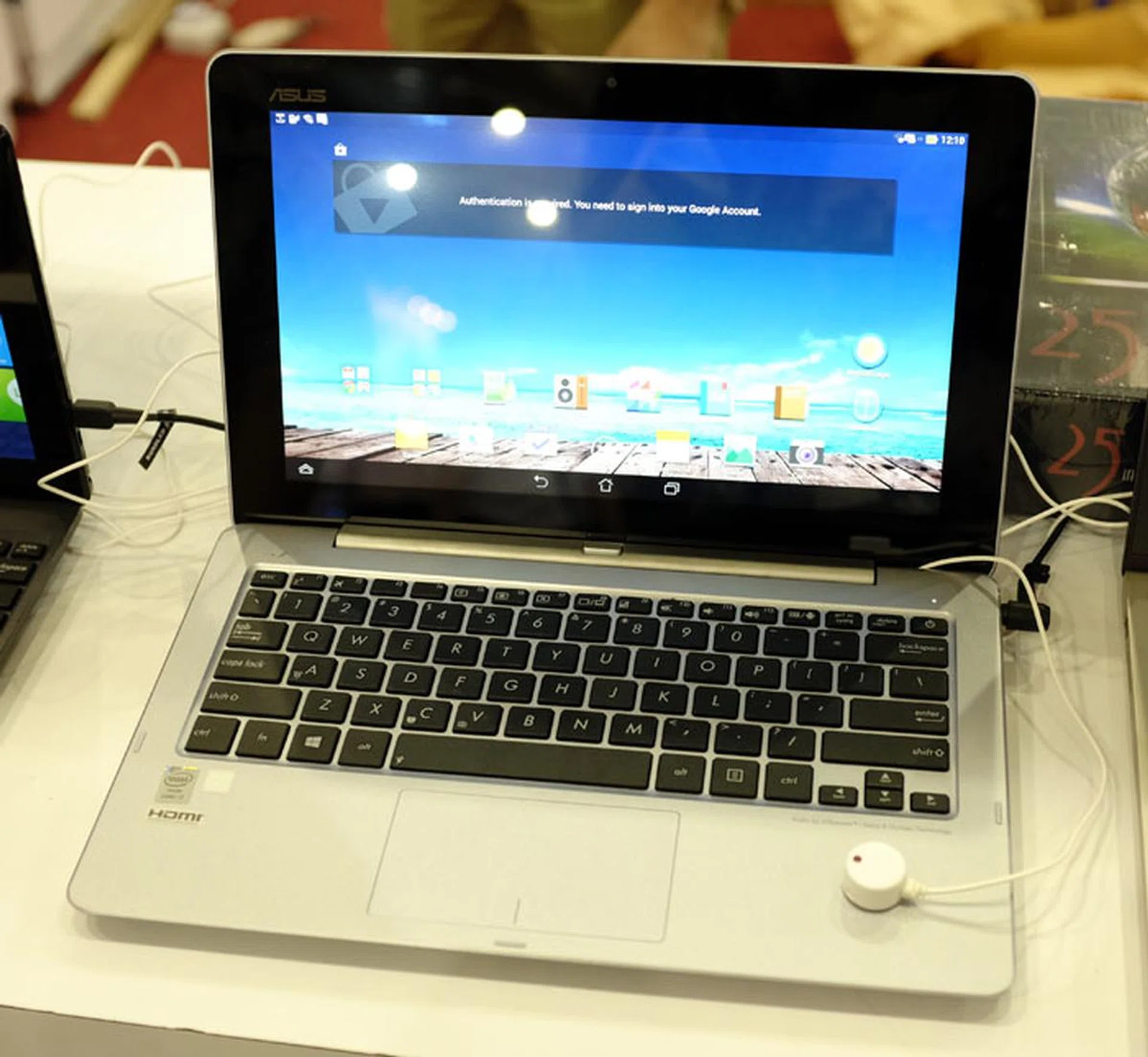 The Transformer Book Trio is two full devices in one form factor: the 11.6-inch display on its own is a full Android tablet. Attach it to the docking keyboard and you have a Windows 8.1 Ultrabook. If you buy it at the PC Show, you get a free 21.5-inch ASUS monitor, a 1TB external HDD, an external DVD drive, and other goodies! Prices start from $1,698.