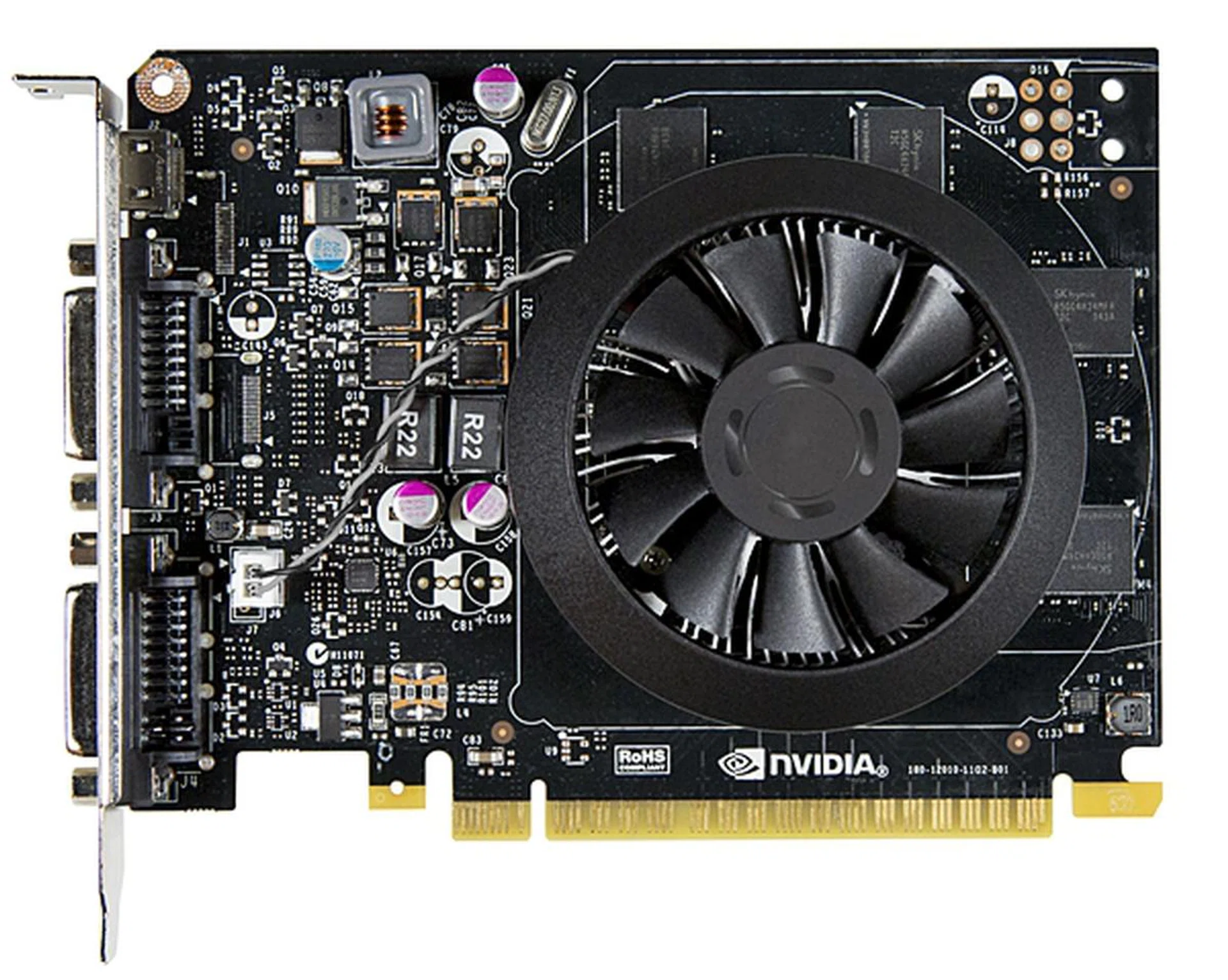 The NVIDIA GeForce GTX 750 Ti boasts of a GM107 core, with a base clock speed of 1020MHz, and a boost clock of 1085MHz.