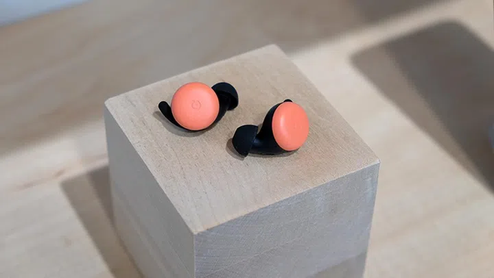Pixel Buds Oh So Orange