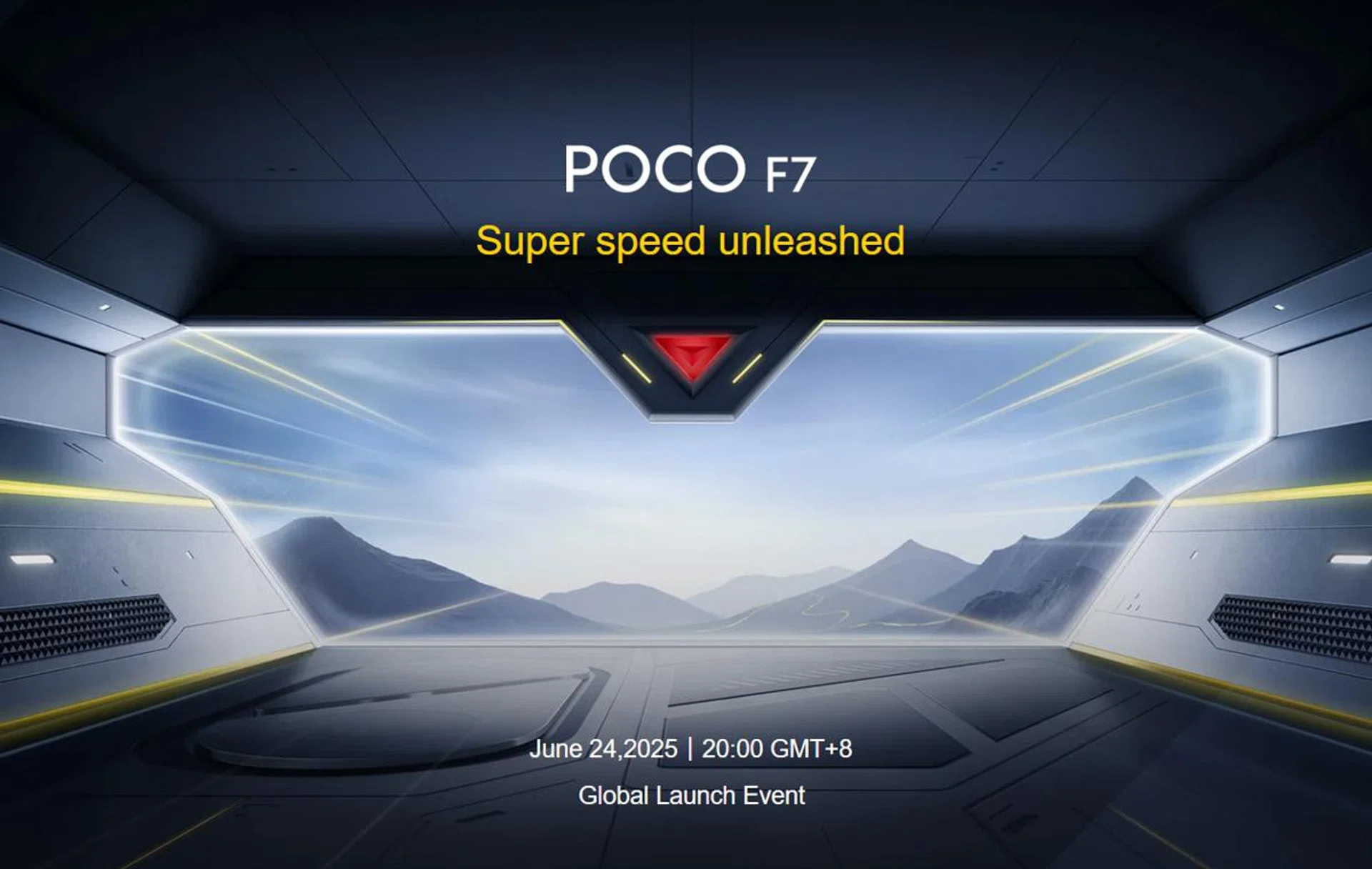 Poco F7 event teaser.