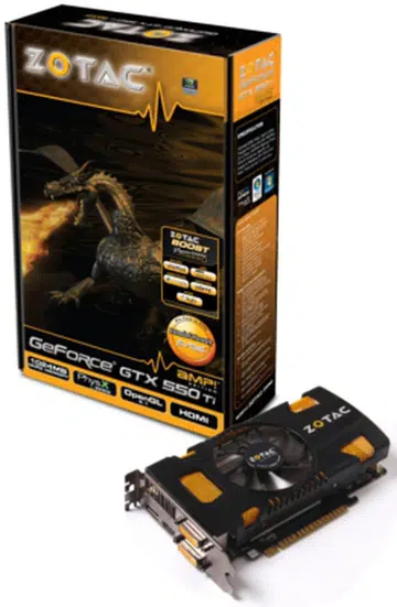 Zotac GeForce GTX 550 Ti AMP! Edition