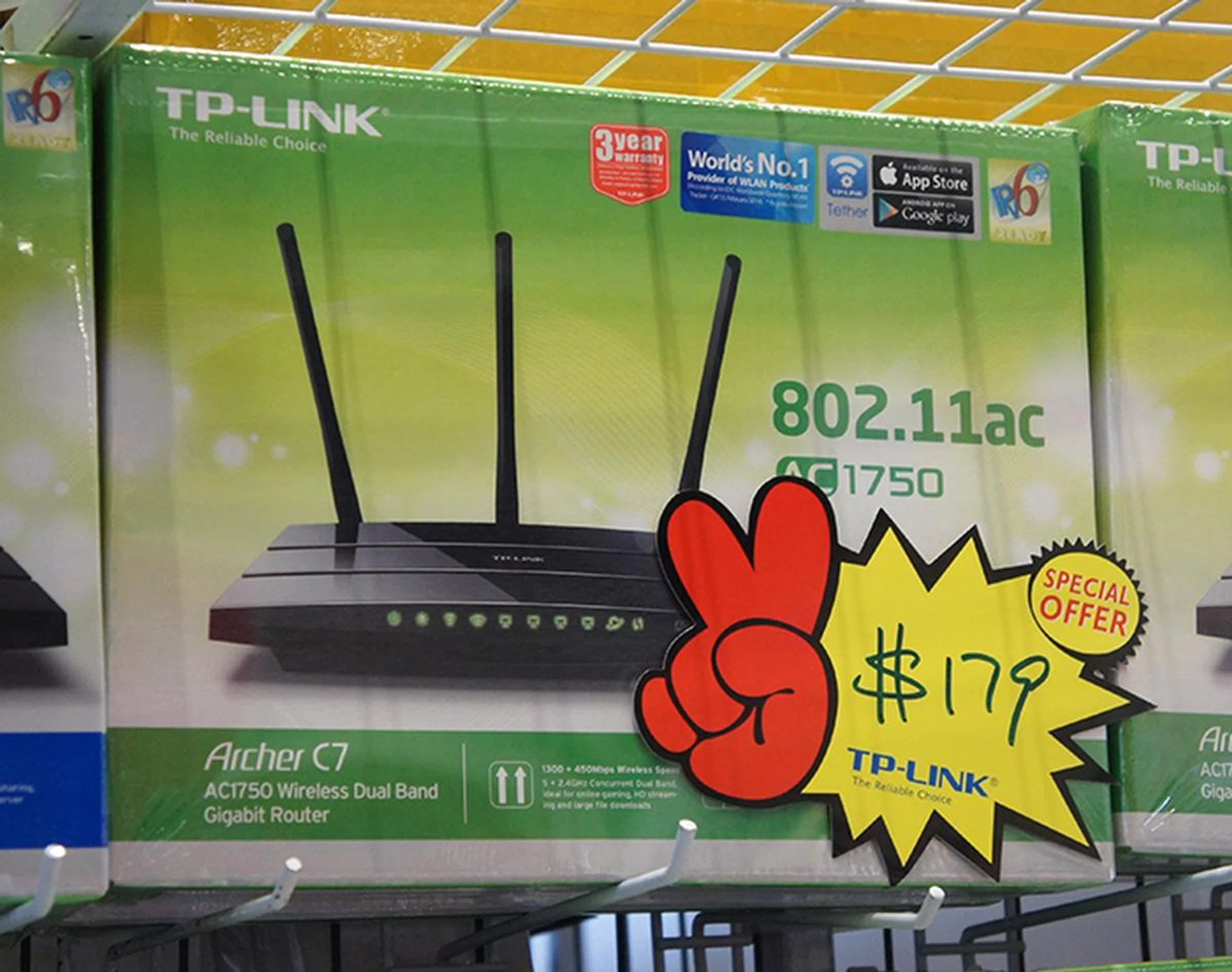 TP-Link's Archer C7 is one of the most affordable dual-band Wireless-AC routers around at $179 (U.P.: $189).