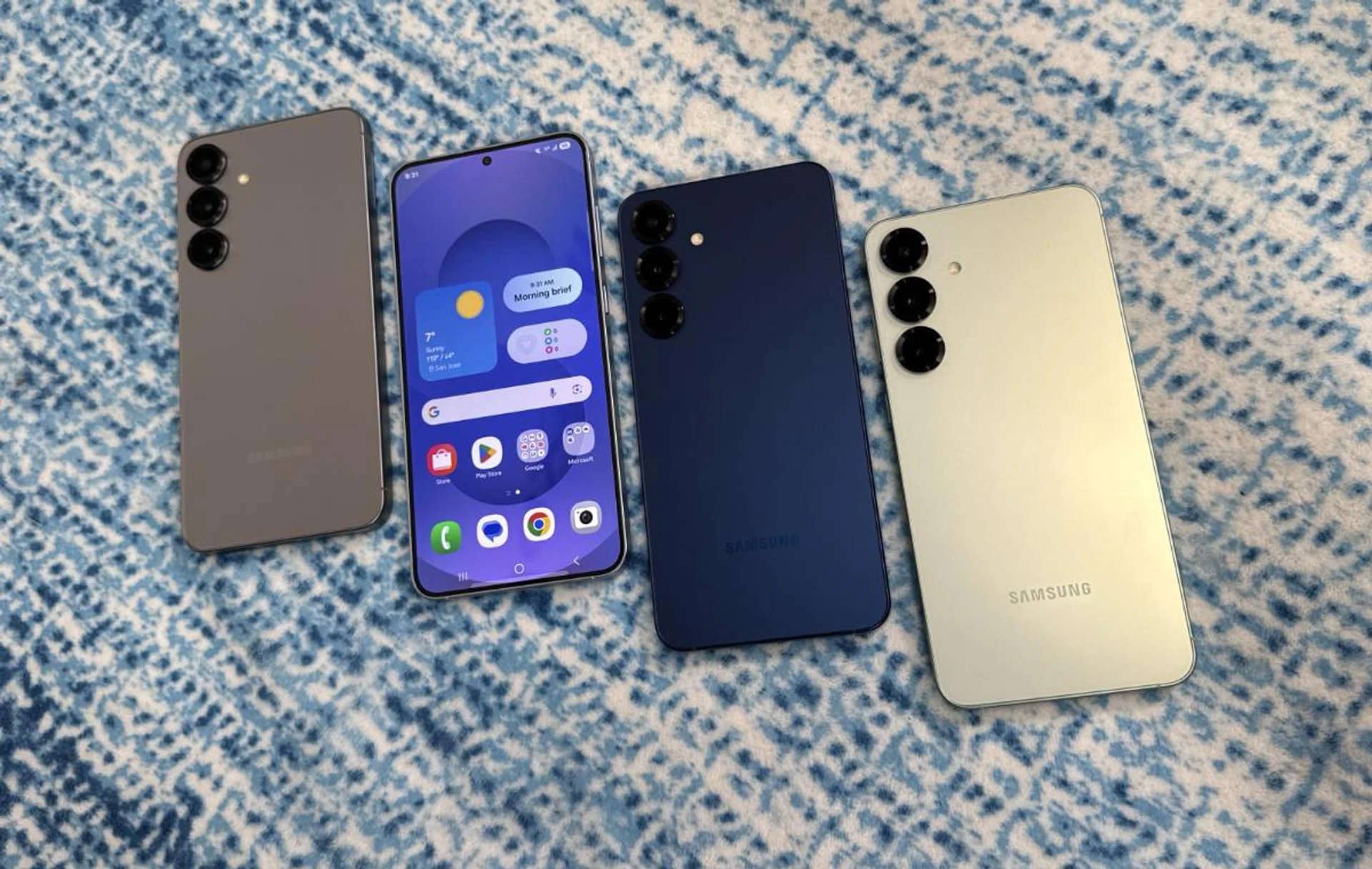 The Samsung Galaxy S25. Photo: HWZ.